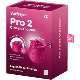 Satisfyer - Air Pulse Pro 2 Classic Blossom Вибратор  Вибратори Бестселъри