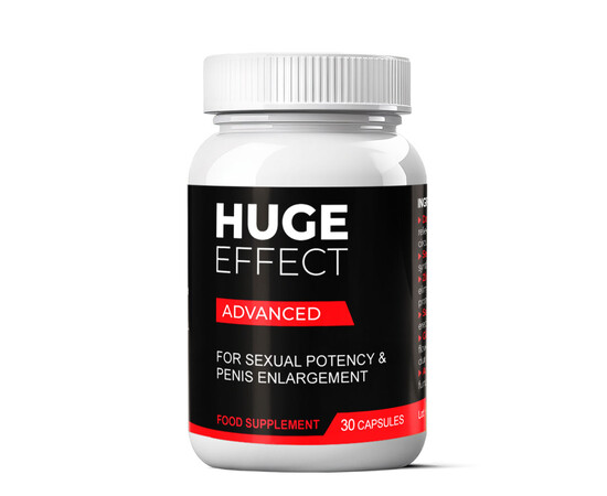 Huge Effect Advanced капсули за ерекция и уголемяване - 30 броя мнения и цена с намаление от sex shop