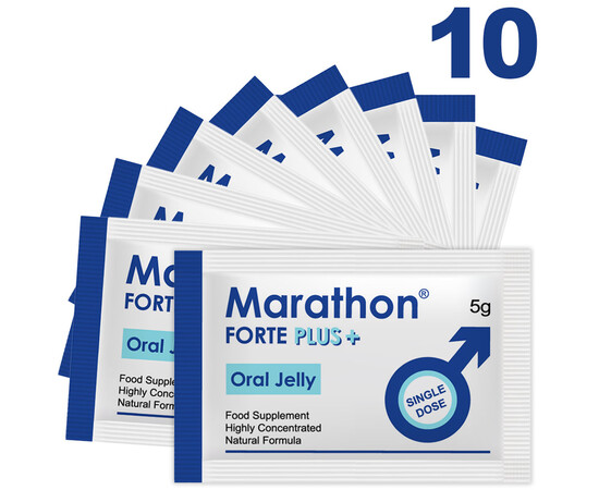 Marathon Forte Plus Oral Jelly - орално желе за мъже мнения и цена с намаление от sex shop