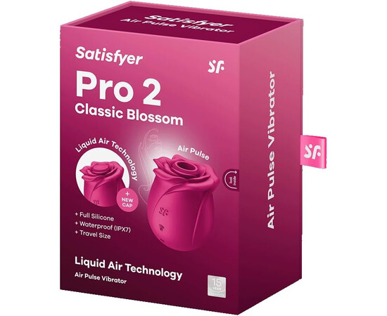 Satisfyer - Air Pulse Pro 2 Classic Blossom Вибратор мнения и цена с намаление от sex shop