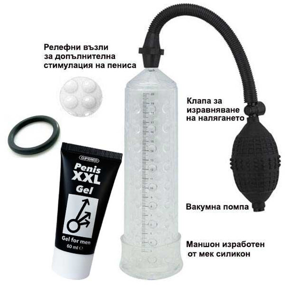 Комплект за увеличаване размера на пениса Penis Enlarger Kit мнения и цена с намаление от sex shop