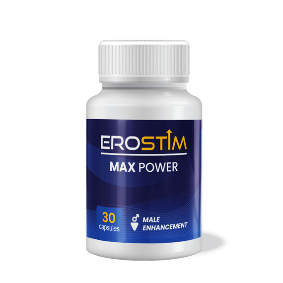 Капсули за ерекция EroStim Max Power - 30 капсули  Ерекция