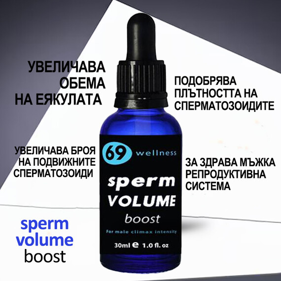 Капки за повече сперма Sperm Volume boost  Ерекция секс стимуланти